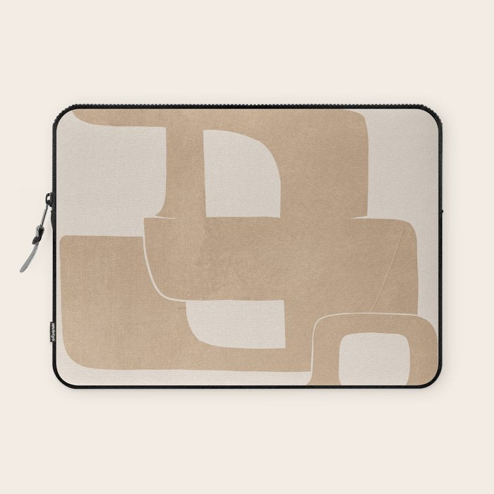 Modern Abstract Shapes 106 Laptop Sleeve Gallery Image 1