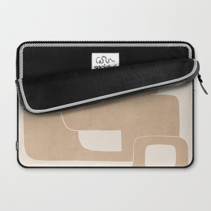 Modern Abstract Shapes 106 Laptop Sleeve Gallery Image 2