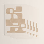 Modern Abstract Shapes 106 Wrapping Paper Gallery Image 3