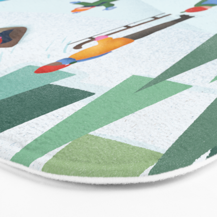 Snow Day Bath Mat Gallery Image 3