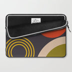 mid century bauhaus geometry square 3 Laptop Sleeve Gallery Image 2