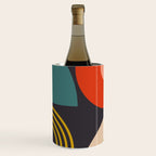 mid century bauhaus geometry square 3 Wine Chiller Gallery Image 1