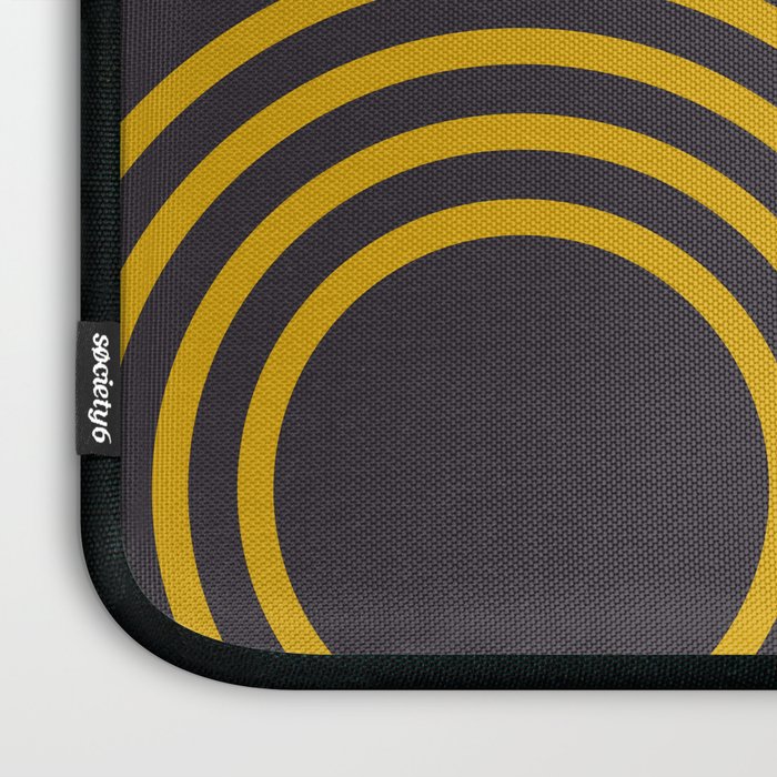 mid century bauhaus geometry square 3 Laptop Sleeve Gallery Image 3