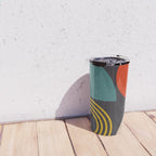 mid century bauhaus geometry square 3 Travel Mug Gallery Image 4