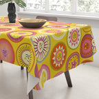 Many faces of Sun, Moon and Stars Tablecloth Gallery Image 3