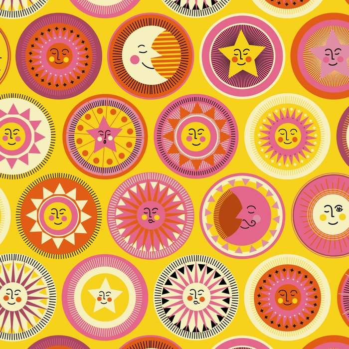 Many faces of Sun, Moon and Stars Coffee Mug Gallery Image 2