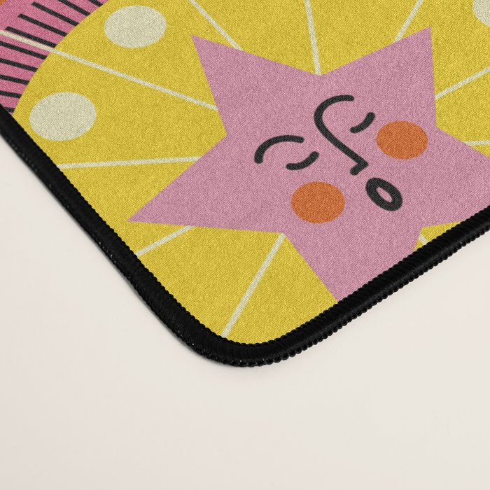 Many faces of Sun, Moon and Stars Desk Mat Gallery Image 4