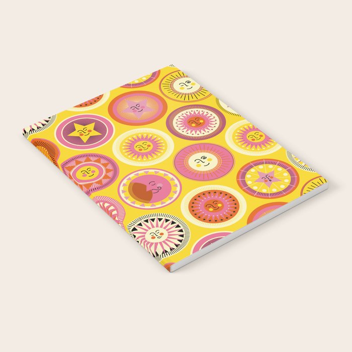 Many faces of Sun, Moon and Stars Notebook Gallery Image 2