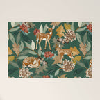 Deer in the autumn nature 22 Welcome Mat Gallery Image 1