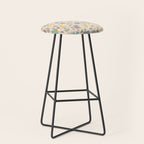 Hanukkah Modern Pattern Stool Gallery Image 1