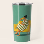 Quiet Coffee Moment at Home Travel Mug Gallery Image 1