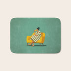Quiet Coffee Moment at Home Bath Mat Gallery Image 1