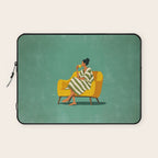 Quiet Coffee Moment at Home Laptop Sleeve Gallery Image 1