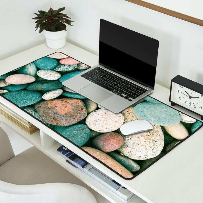 Beach Stones Desk Mat Gallery Image 2