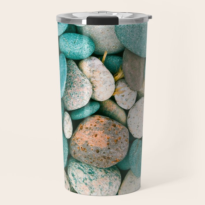 Beach Stones Travel Mug Gallery Image 1