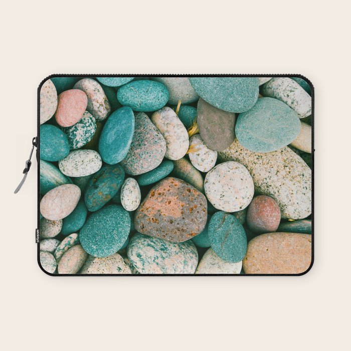 Beach Stones Laptop Sleeve Gallery Image 1