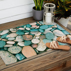 Beach Stones Outdoor Rug Gallery Image 2