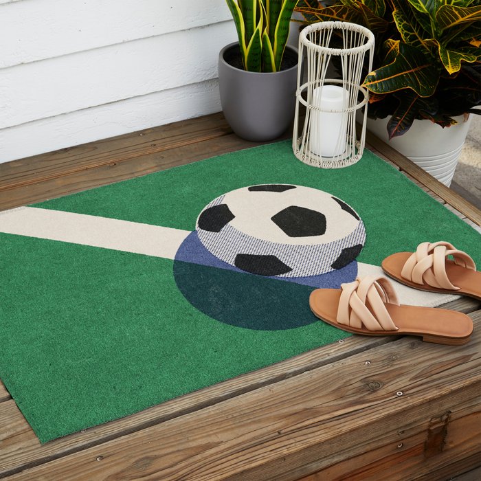 BALLS / Football I Outdoor Rug Gallery Image 2