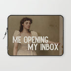 Me Opening My Inbox Laptop Sleeve Gallery Image 1