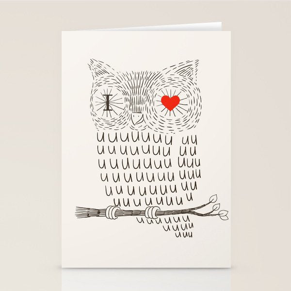 I Love Uuuuuuuu Stationery Card Gallery Image 2