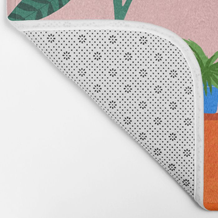 Costa Rica Poolside Landscape Bath Mat Gallery Image 2