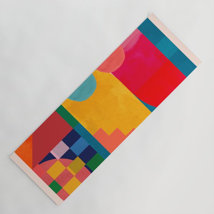 Geometric Shapes 149 Yoga Mat Gallery Image 1