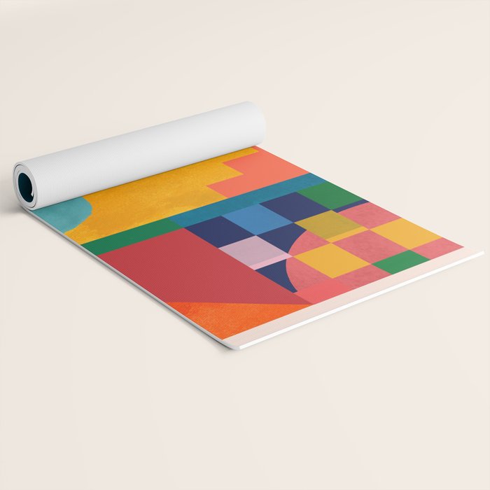 Geometric Shapes 149 Yoga Mat Gallery Image 2