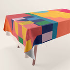Geometric Shapes 149 Tablecloth Gallery Image 1