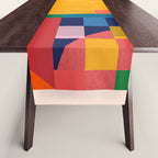 Geometric Shapes 149 Table Runner Gallery Image 1