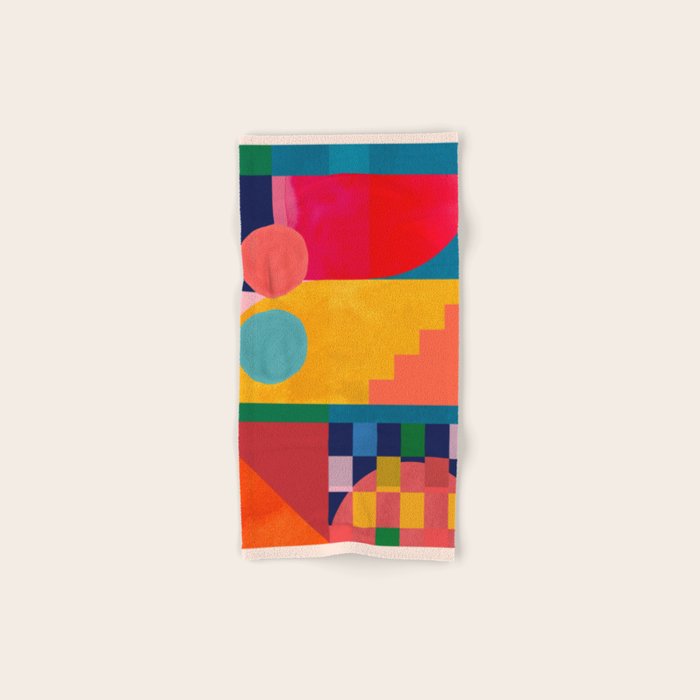 Geometric Shapes 149 Bath Towel Gallery Image 1