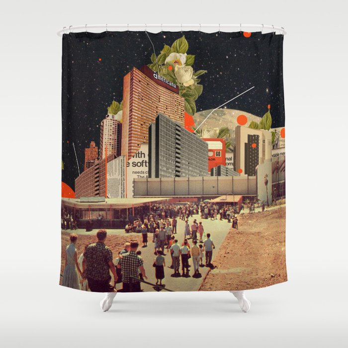 Software Road Shower Curtain Gallery Image 1