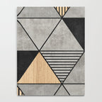 Concrete and Wood Triangles 2 Notebook Gallery Image 4