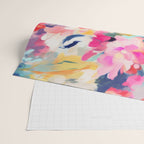 Colorful Abstract Design Rainbow Bold Bright Flowers Wrapping Paper Gallery Image 2