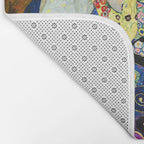 Art Nouveau Ladies - Gustav Klimt Bath Mat Gallery Image 2