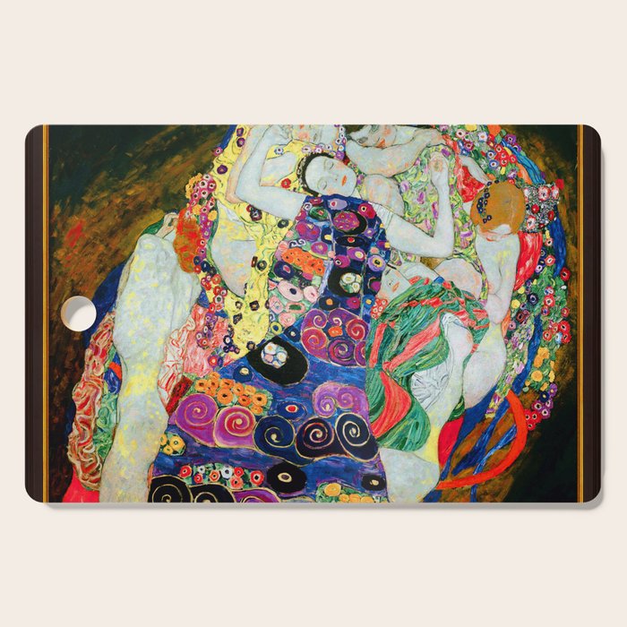 Art Nouveau Ladies - Gustav Klimt Cutting Board Gallery Image 1