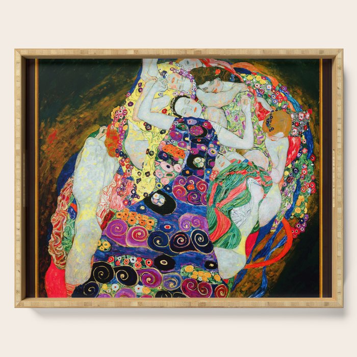 Art Nouveau Ladies - Gustav Klimt Serving Tray Gallery Image 1