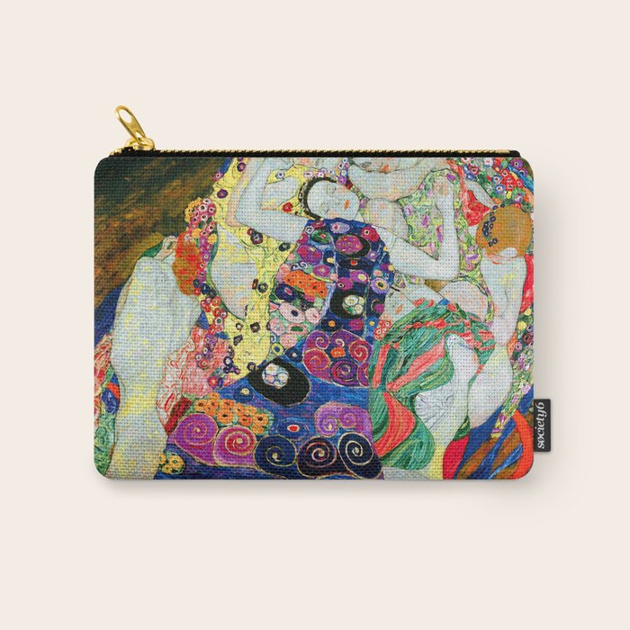 Art Nouveau Ladies - Gustav Klimt Carry All Pouch Gallery Image 1