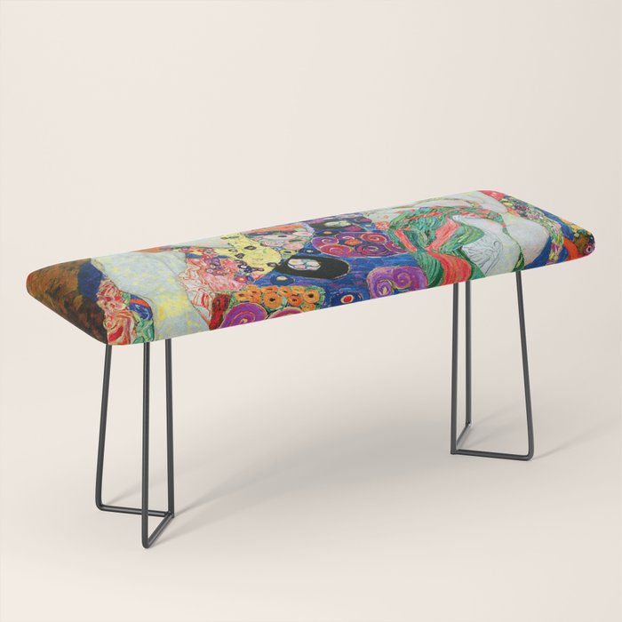 Art Nouveau Ladies - Gustav Klimt Bench Gallery Image 1