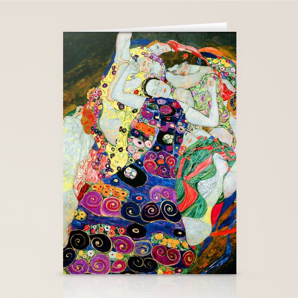 Art Nouveau Ladies - Gustav Klimt Stationery Card Gallery Image 2