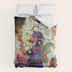 Art Nouveau Ladies - Gustav Klimt Duvet Cover Gallery Image 6