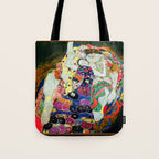 Art Nouveau Ladies - Gustav Klimt Tote Bag Gallery Image 1