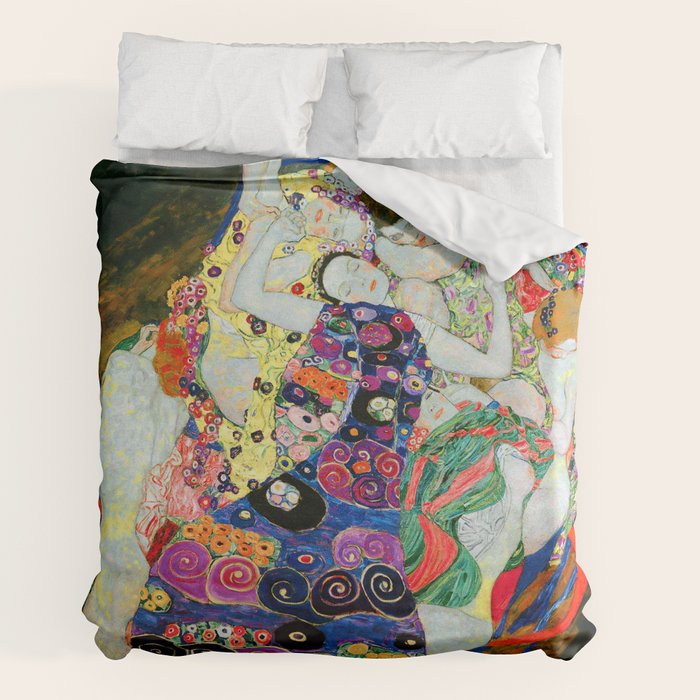 Art Nouveau Ladies - Gustav Klimt Duvet Cover Gallery Image 2