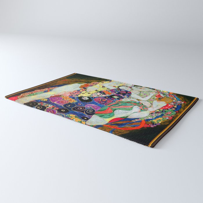 Art Nouveau Ladies - Gustav Klimt Rug Gallery Image 3