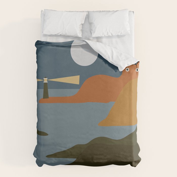Cat Landscape 20 Duvet Cover Gallery Image 6