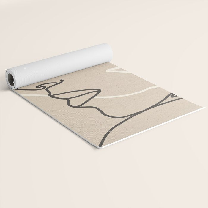 Abstract Face 16 Yoga Mat Gallery Image 2