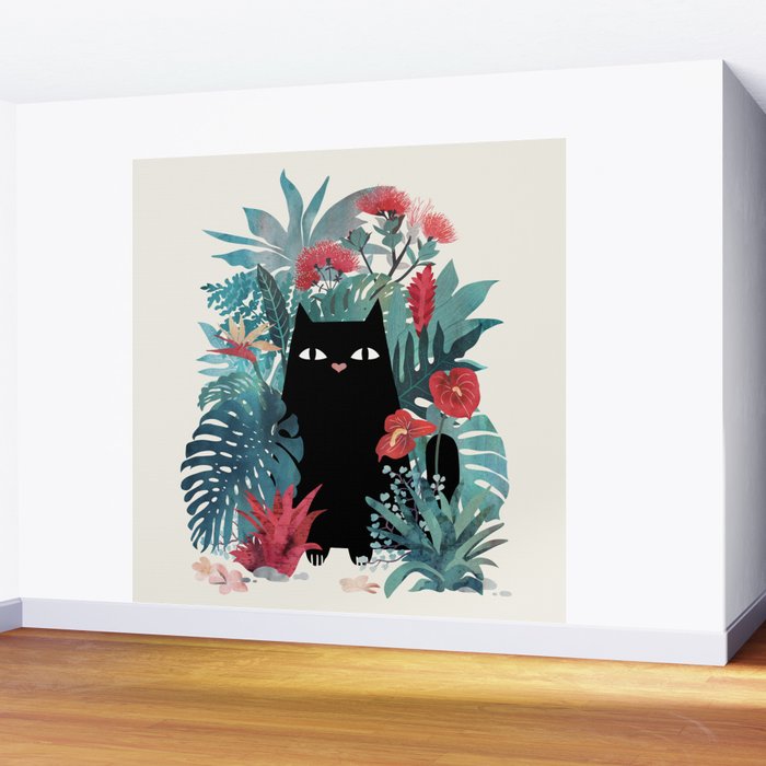 Popoki Wall Mural Gallery Image 2