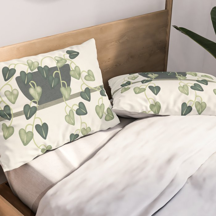 Abstract Vase 6 Pillow Sham Gallery Image 2
