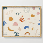 Good vibes Serving Tray Gallery Image 1