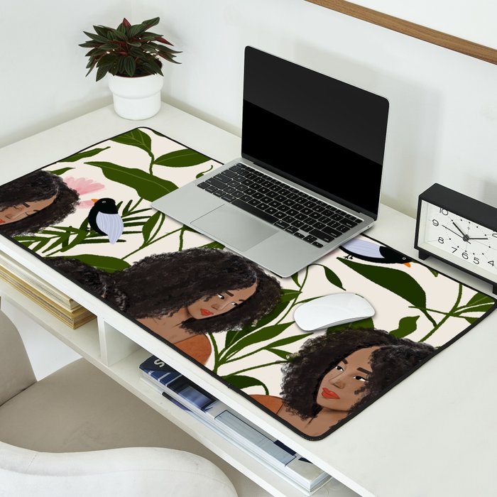 Aanu the plant lady  Desk Mat Gallery Image 2
