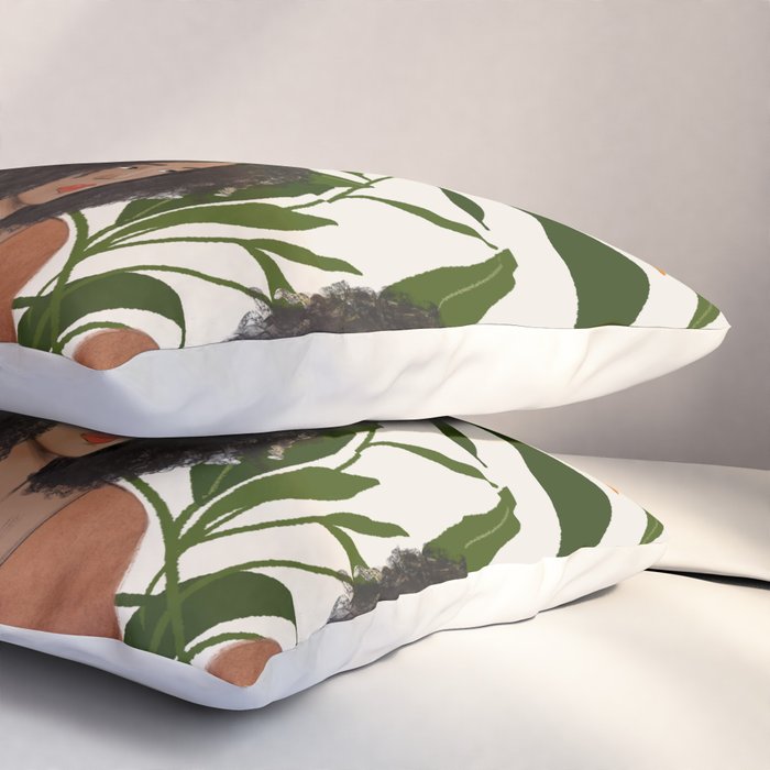 Aanu the plant lady  Pillow Sham Gallery Image 3
